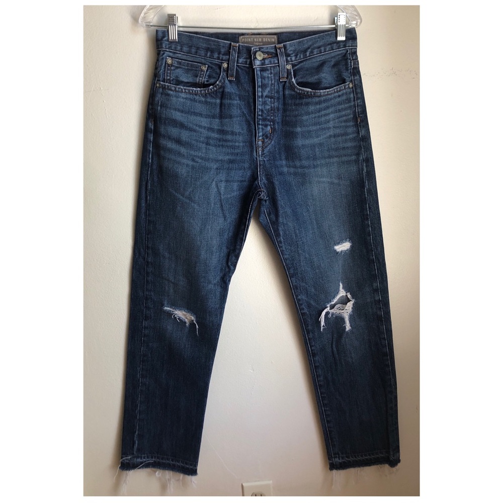 Point Sur Denim boyfriend jeans